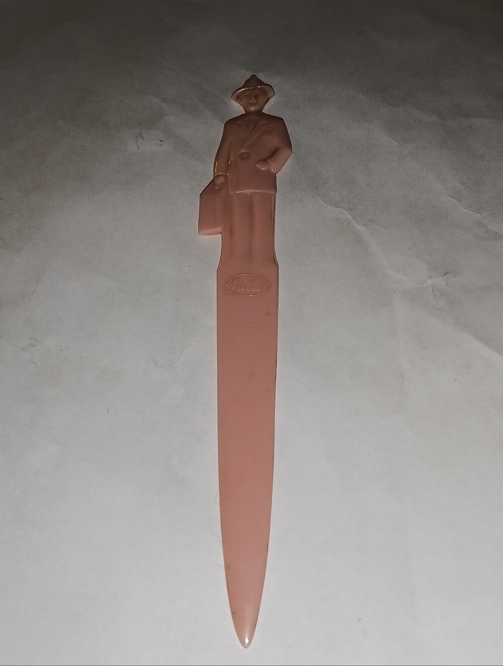 Vintage 1950's Pink Fuller Brush Co Letter Opener Collectible Advertising
